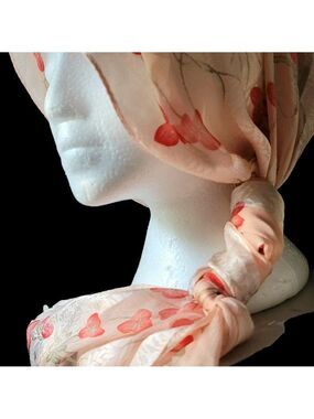Perry Ellis Silk Floral Scarf